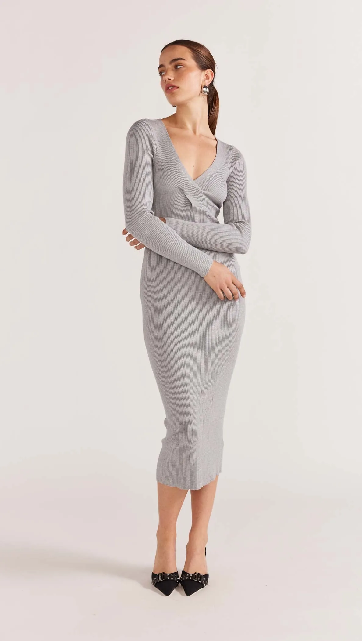 MOLLY KNIT MIDI DRESS