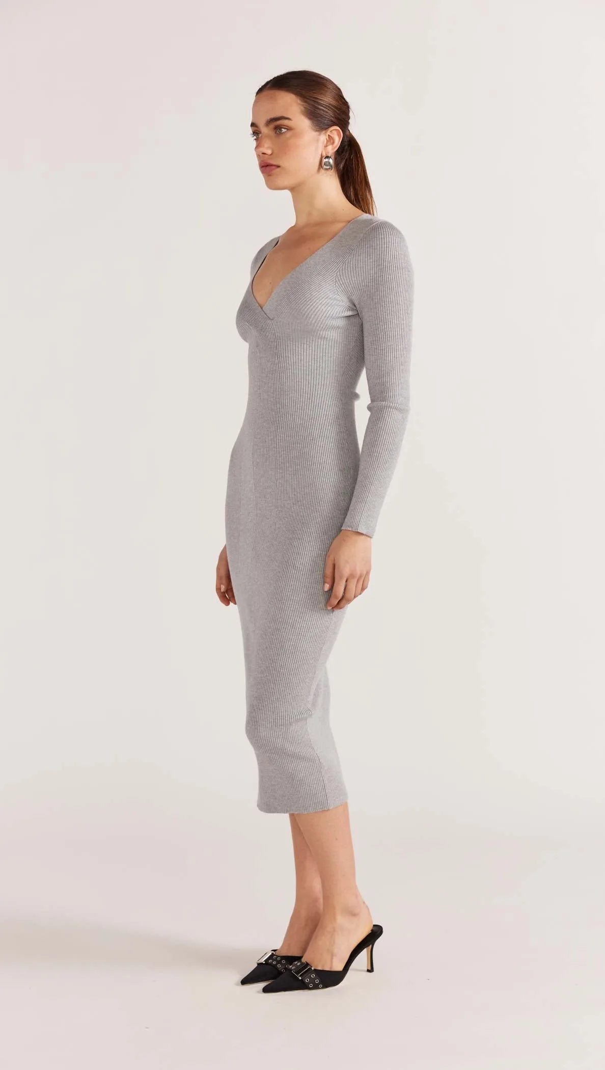 MOLLY KNIT MIDI DRESS