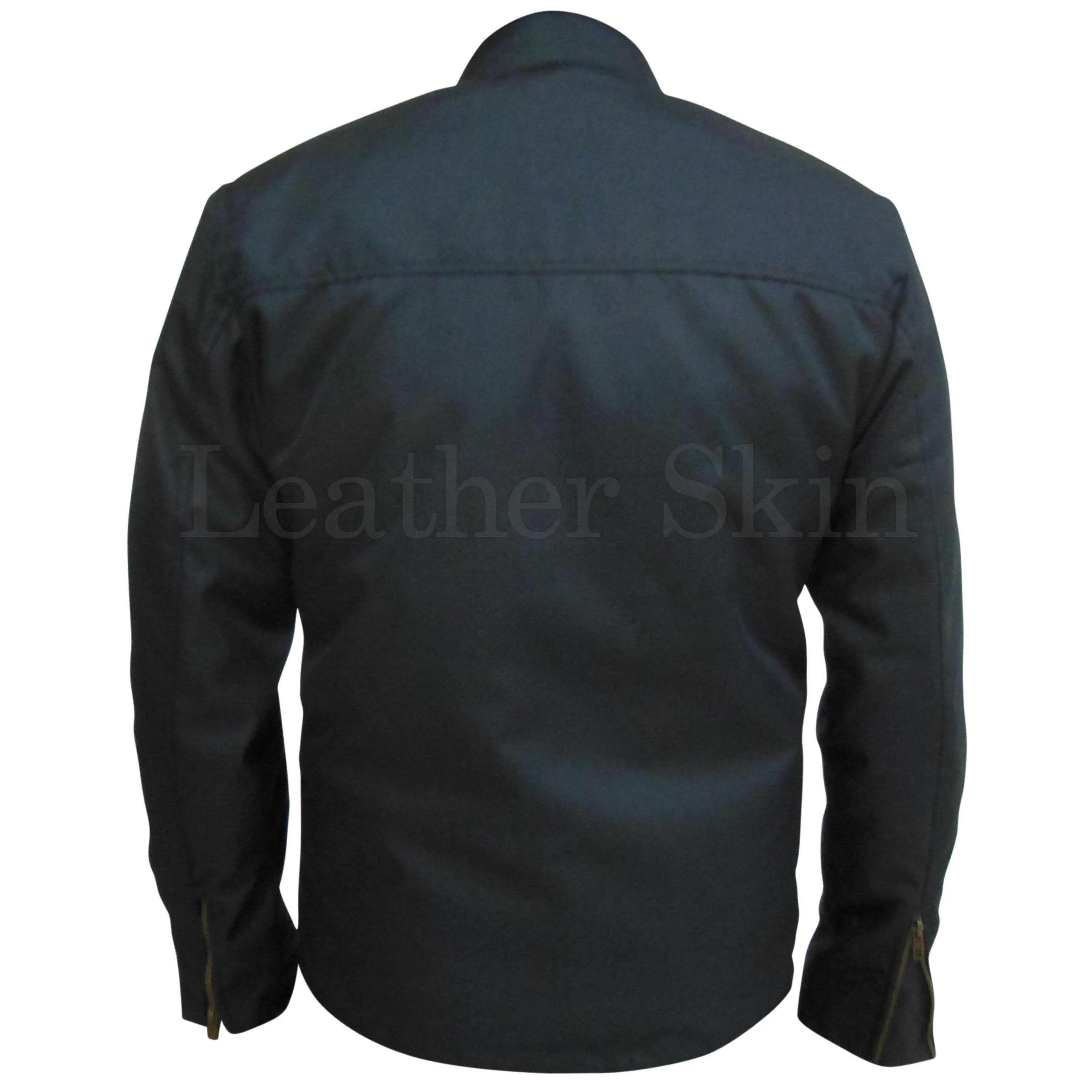 NWT Black Corduroy Jacket w Quilted Lining & Chest YKK Zipper Pocket HQ Cordura