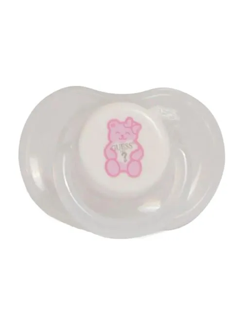 Pink Teddy 3-Pack Pacifier Clip Holder Set