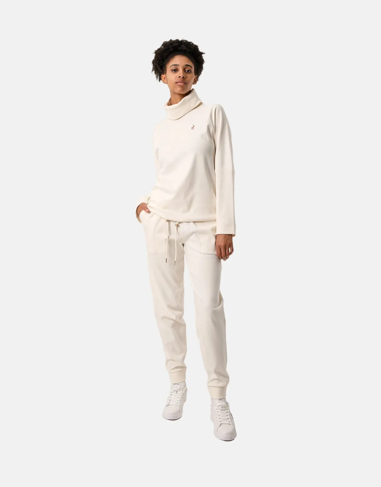 Polo Skylar Sweatshirt Ecru