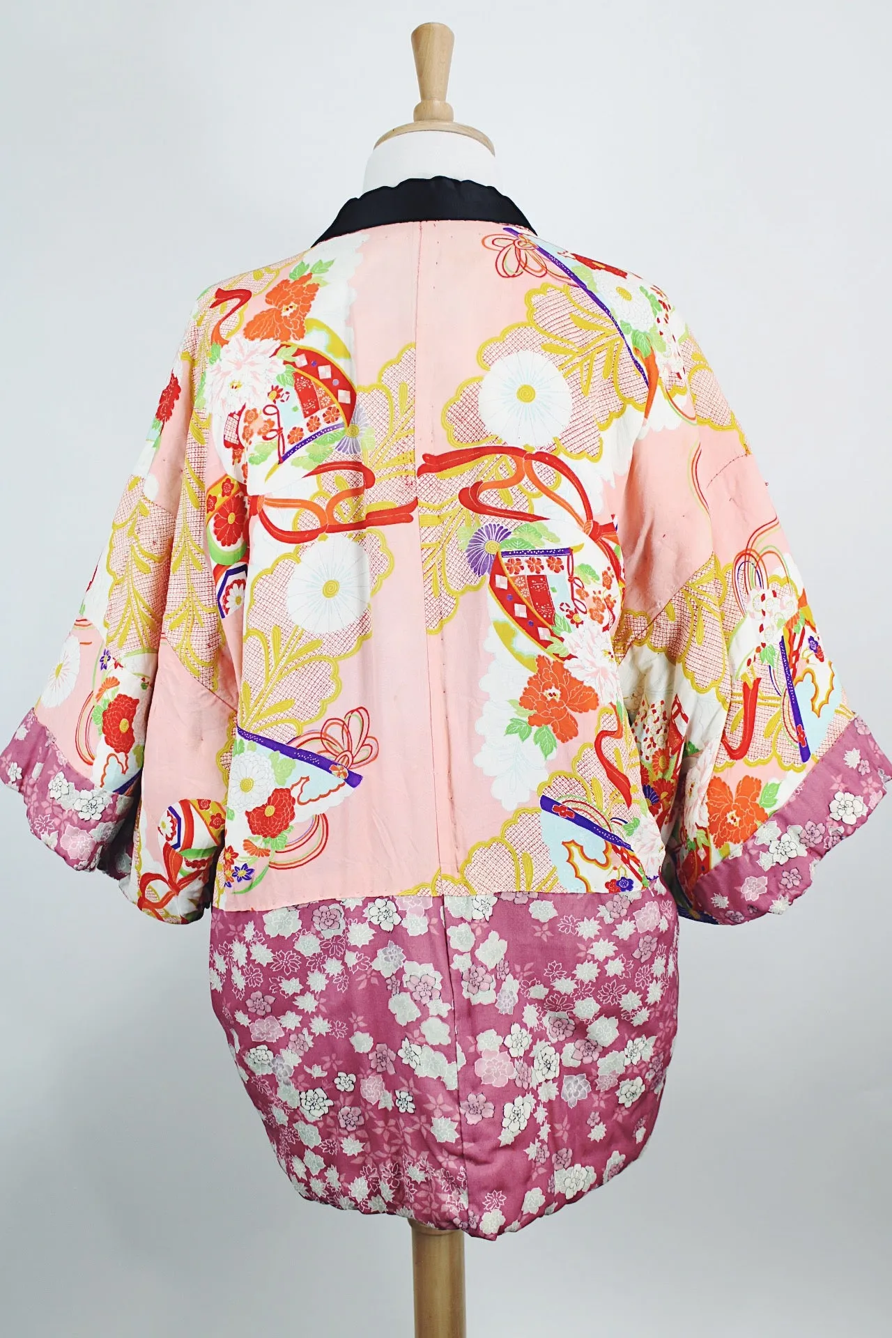 Puffy Printed Kimono