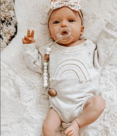 Rainbow Sweater Onesie