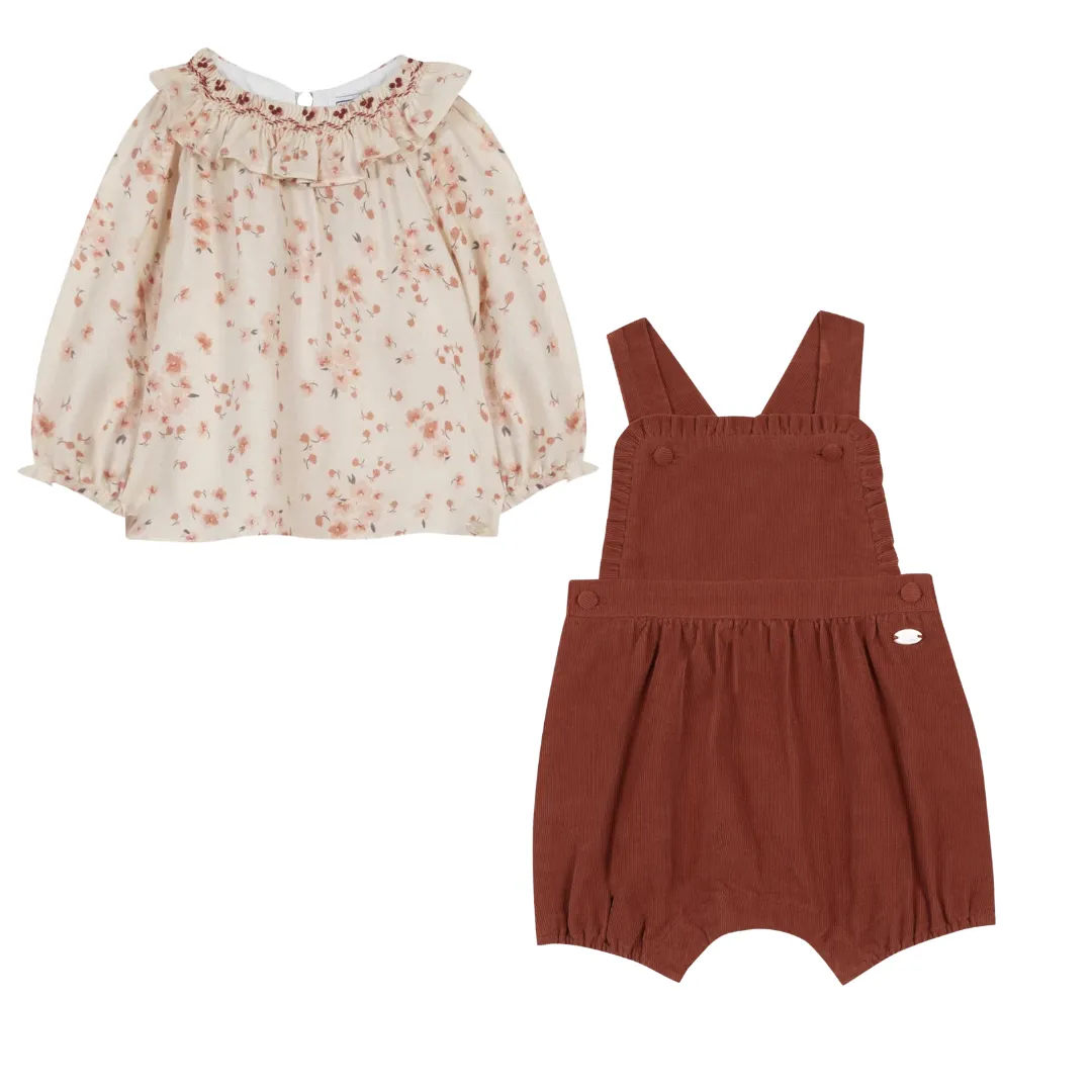 Red Overall Set