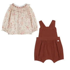 Red Overall Set