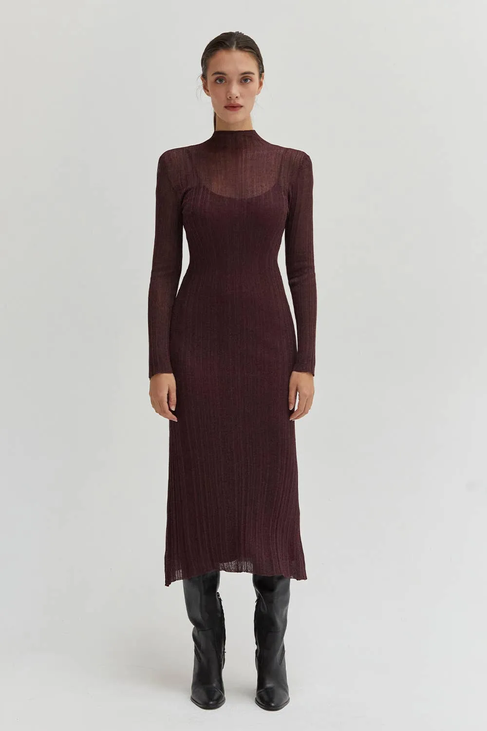 Rexie Sheer Maxi Dress