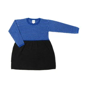 Ripple dress - blue