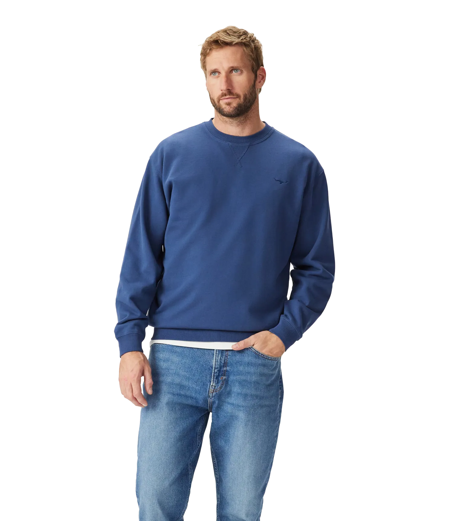 R.M.Williams - Mini Longhorn Sweatshirt - French Navy