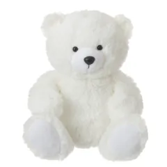 Sentiments Bear White 9"