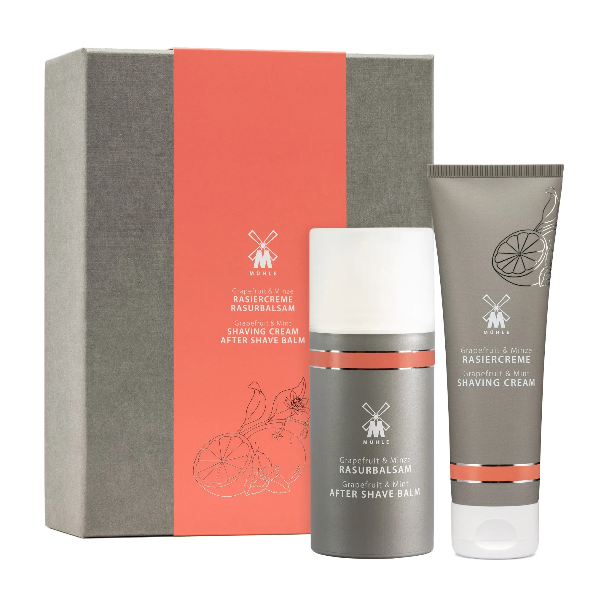 SHAVECARE - Shaving Cream & After Shave Balm Skin Care Set