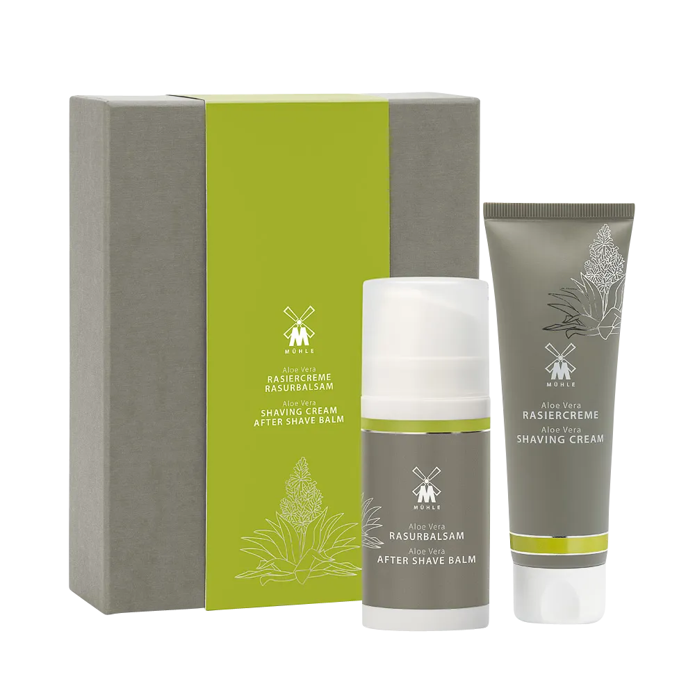 SHAVECARE - Shaving Cream & After Shave Balm Skin Care Set