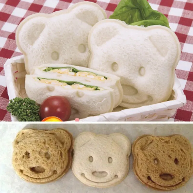 Teddy Bear Sandwich Mold