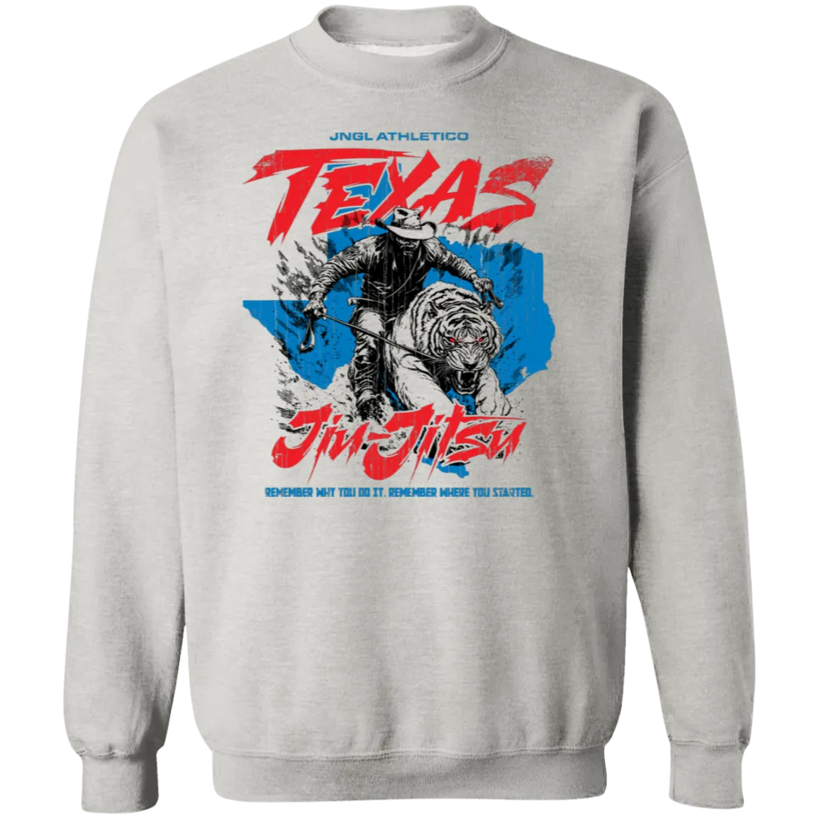 Texas Jiu-Jitsu - Crewneck Sweatshirt